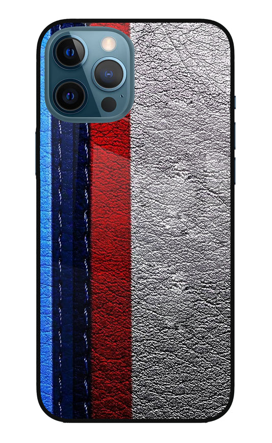 BMW Stripes iPhone 12 Pro Max Glass Case