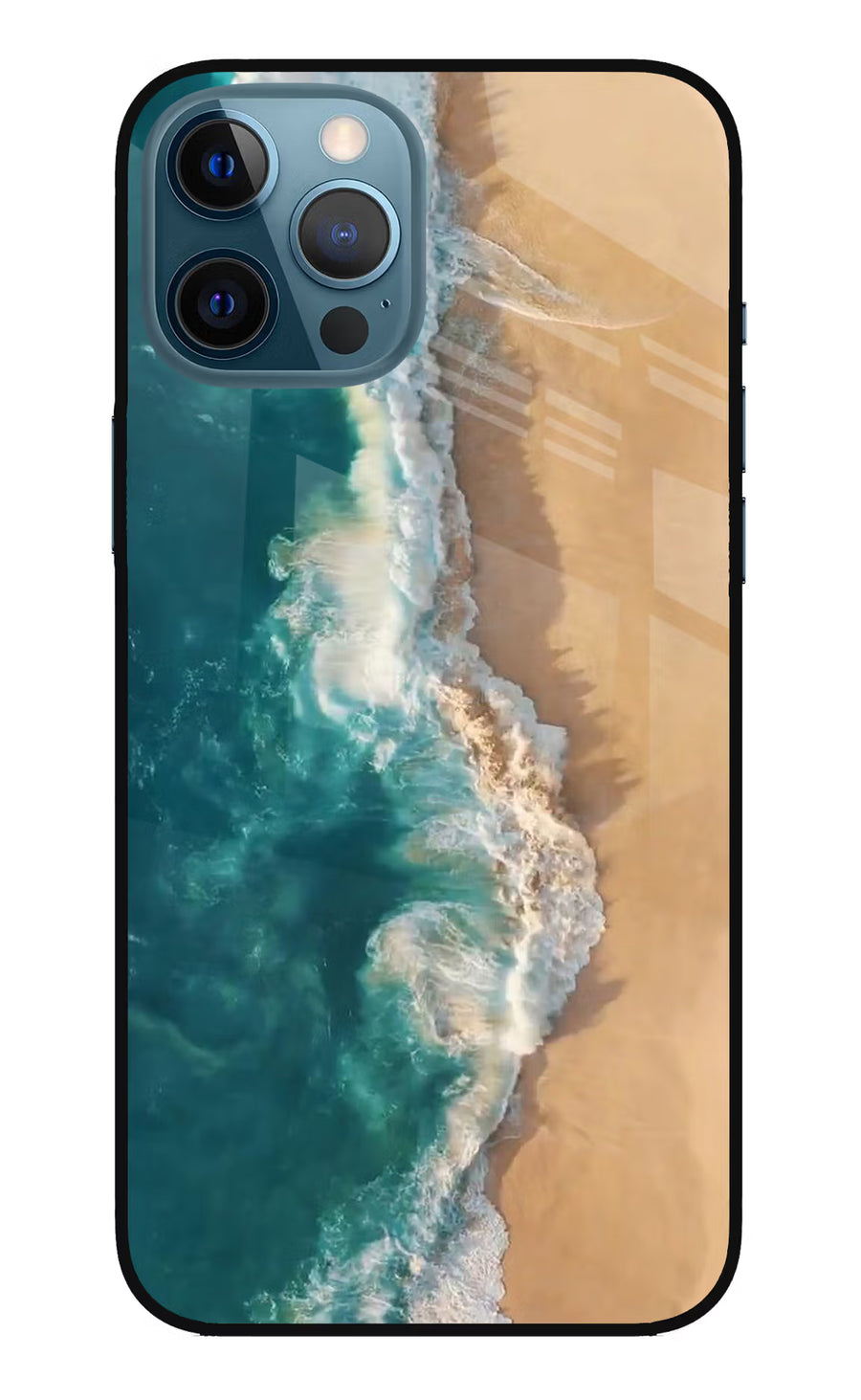 Ocean Beach iPhone 12 Pro Max Back Cover, Metal case