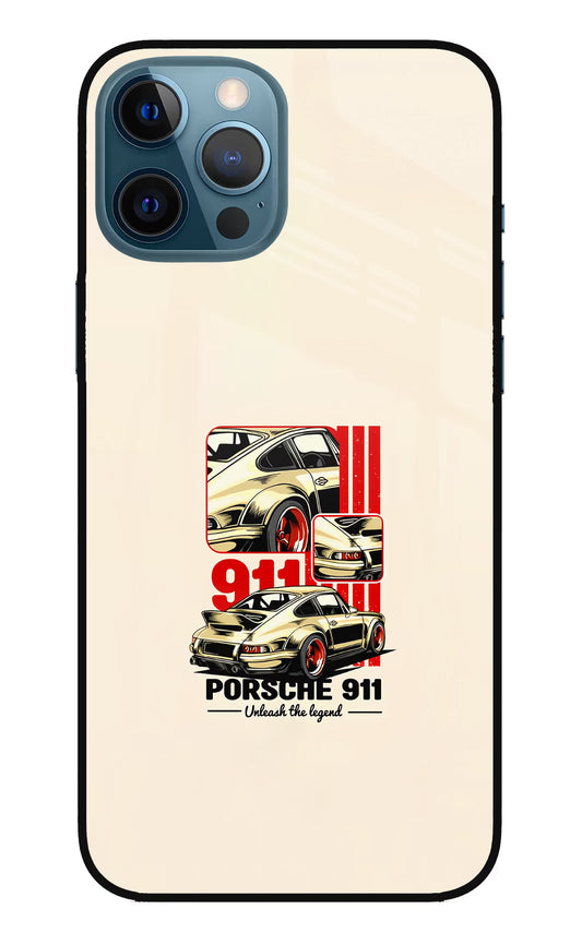 Classic Porsche 911 iPhone 12 Pro Max Glass Case