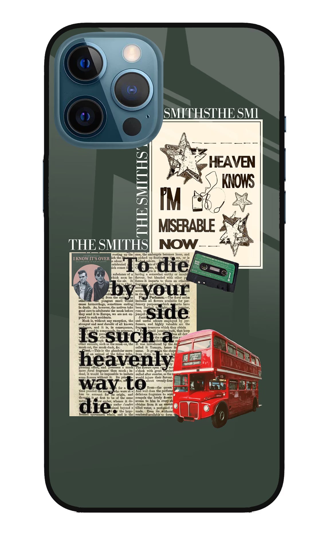 The Smiths iPhone 12 Pro Max Glass Case Back Cover by Casekaro