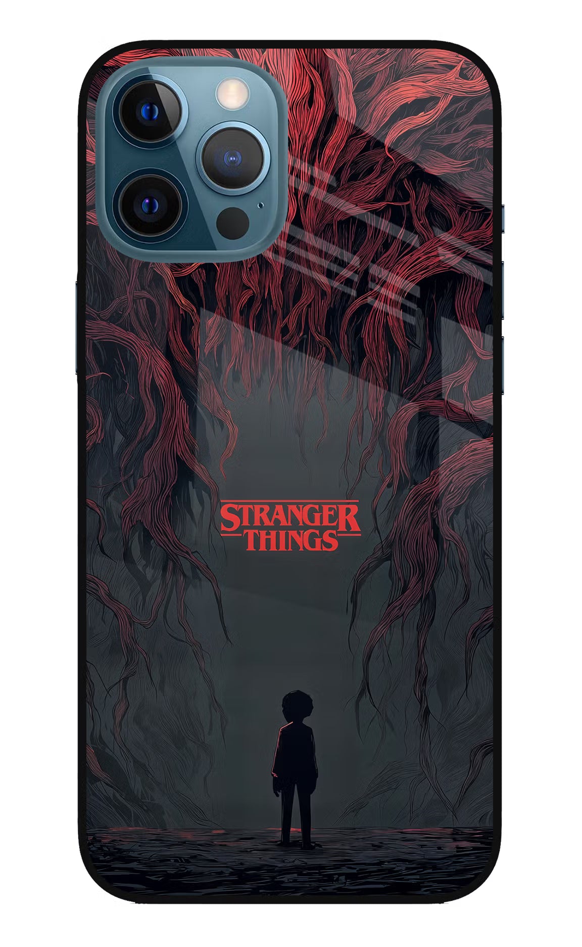 Ordinary Things Dark Side iPhone 12 Pro Max Glass Case Back Cover by Casekaro