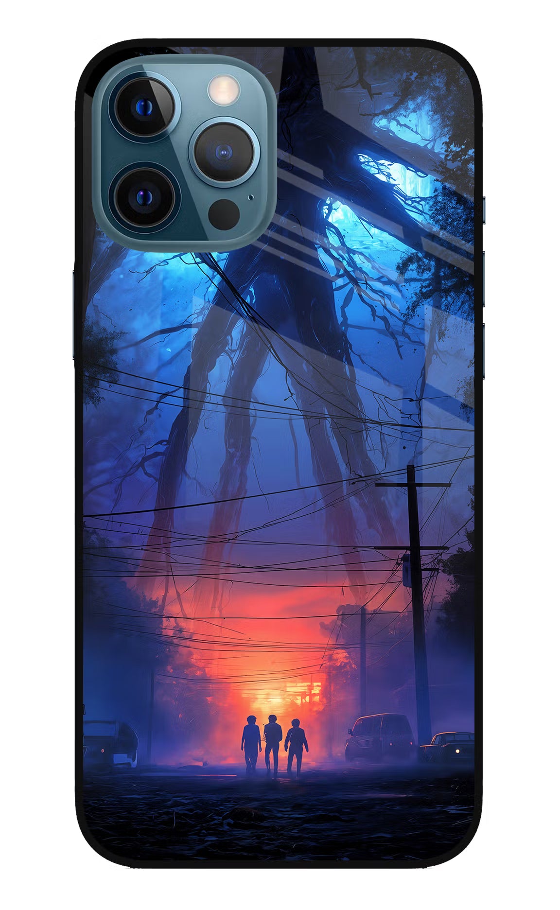 Ordinary Things Shadow iPhone 12 Pro Max Glass Case Back Cover by Casekaro