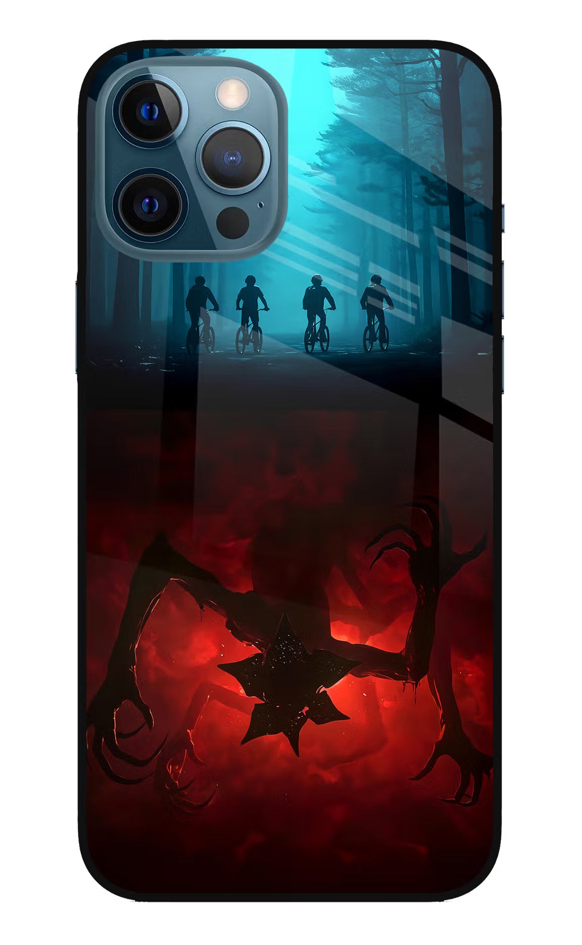 Ordinary Things Downside Up iPhone 12 Pro Max Glass Case Back Cover by Casekaro