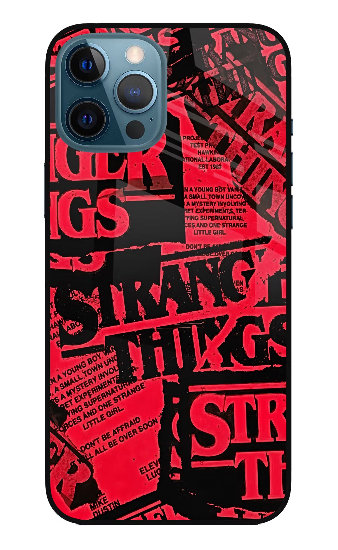 Ordinary Things iPhone 12 Pro Max Glass Case Back Cover by Casekaro
