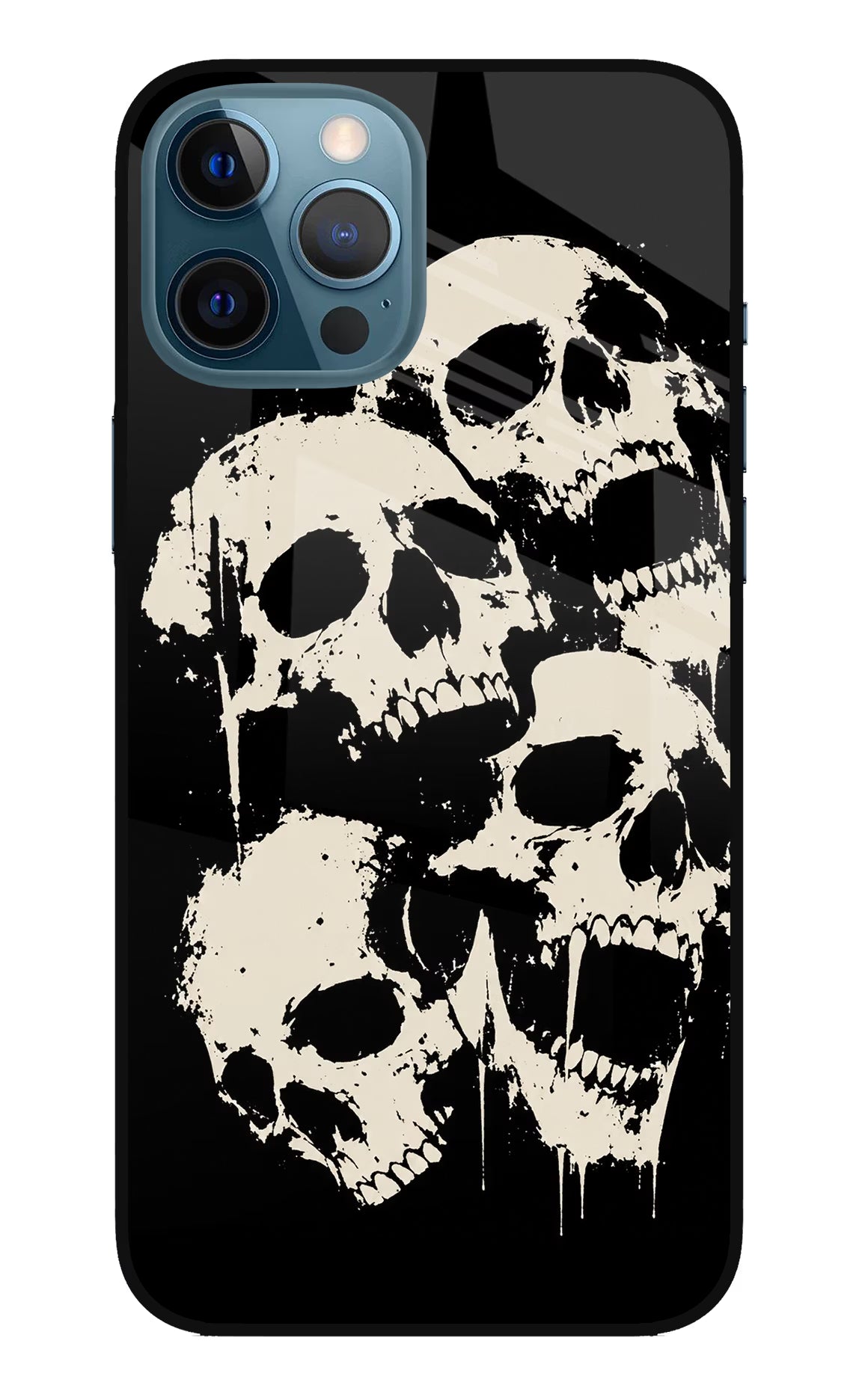 Dead Stack iPhone 12 Pro Max Glass Case Back Cover by Casekaro