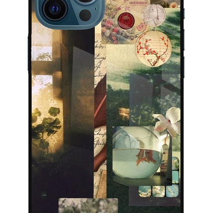 Summer iPhone 12 Pro Max Glass Case Back Cover by Casekaro