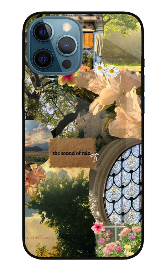 Rain iPhone 12 Pro Max Glass Case