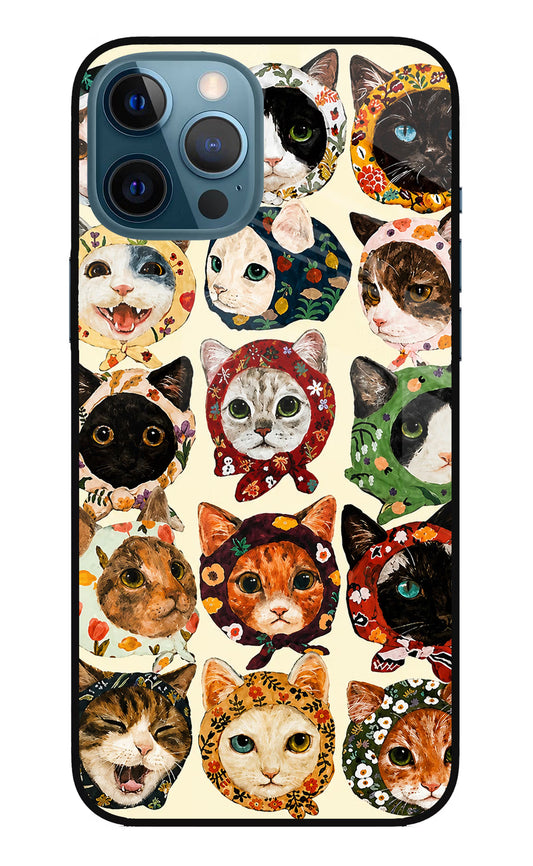 Cool Cat iPhone 12 Pro Max Glass Case