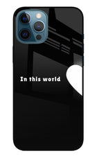 This World iPhone 12 Pro Max Glass Case