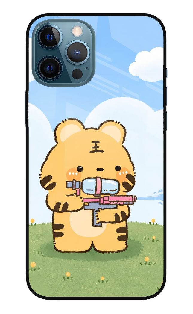 Tiger Treat iPhone 12 Pro Max Glass Case