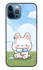 Bunny Treat iPhone 12 Pro Max Glass Case