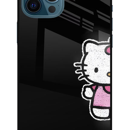 Kitty Charm iPhone 12 Pro Max Glass Case