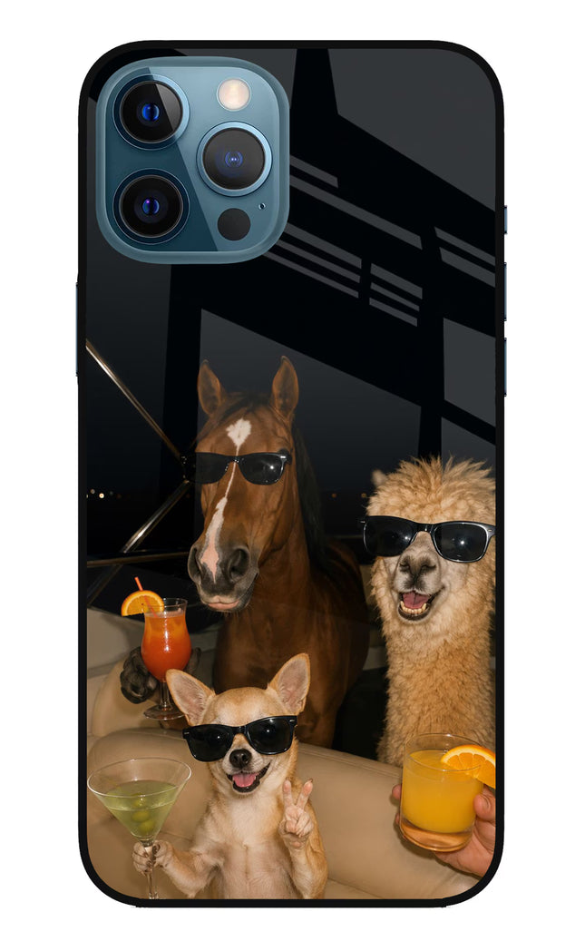 Party Squad iPhone 12 Pro Max Glass Case