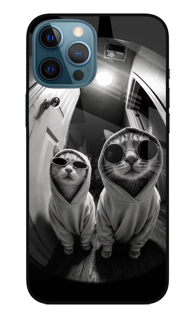 Hood Cats iPhone 12 Pro Max Glass Case