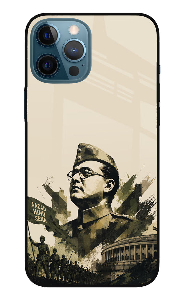 Netaji Rising iPhone 12 Pro Max Glass Case