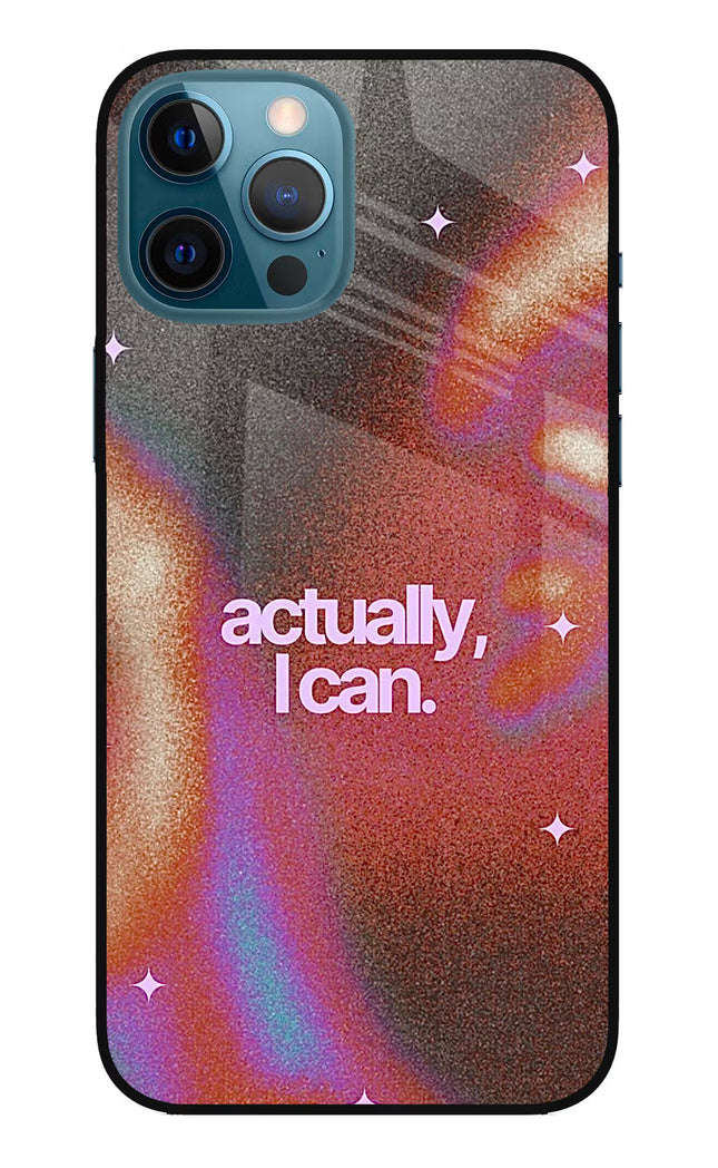 Pink Aura iPhone 12 Pro Max Glass Case