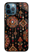 Boho Noir iPhone 12 Pro Max Glass Case