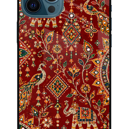 Laal Riwaaz iPhone 12 Pro Max Glass Case