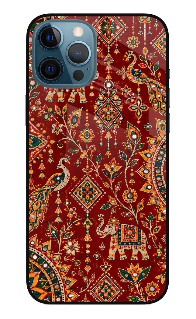 Laal Riwaaz iPhone 12 Pro Max Glass Case