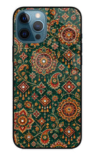 Green Pataka iPhone 12 Pro Max Glass Case