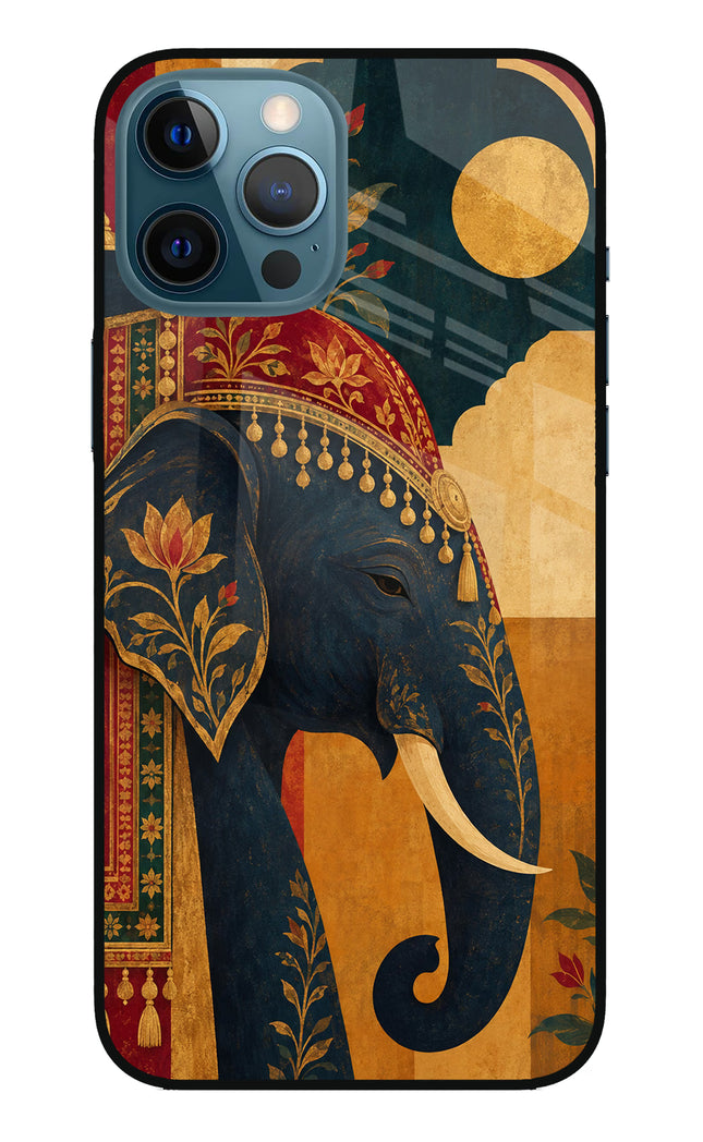 Royal Elephant iPhone 12 Pro Max Glass Case
