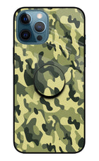Camouflage iPhone 12 Pro Max Pop Case by Casekaro
