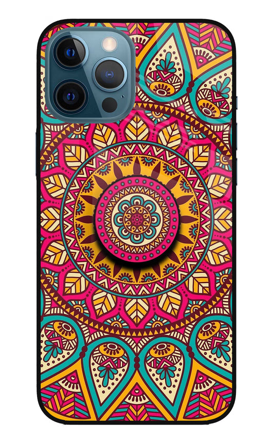 Mandala iPhone 12 Pro Max Glass Case