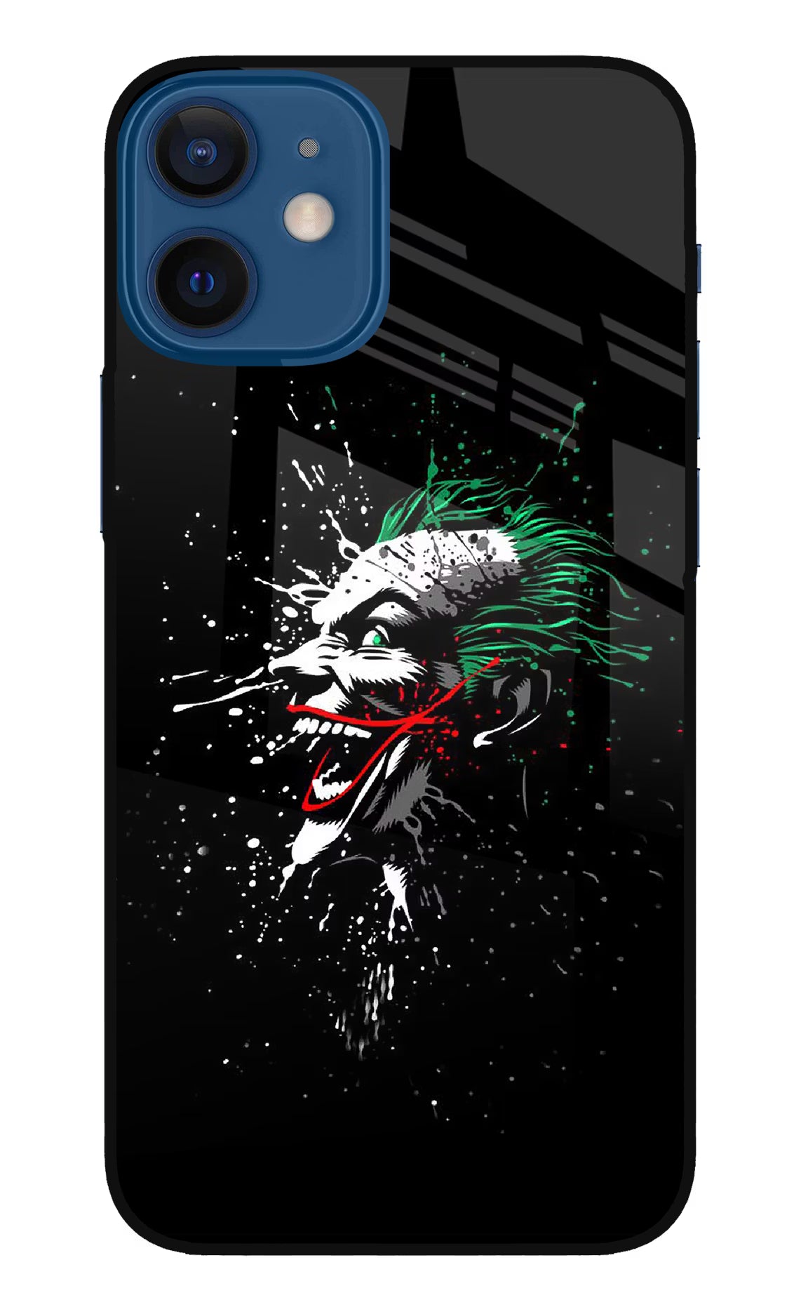 Joker iPhone 12 Mini Glass Case Back Cover by Casekaro
