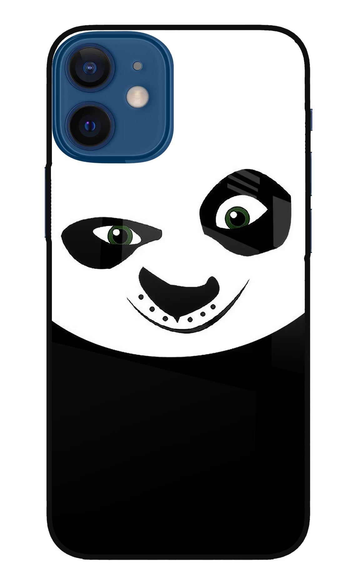 Panda iPhone 12 Mini Glass Case Back Cover by Casekaro