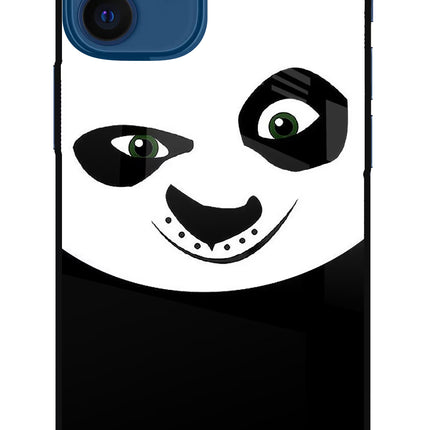 Panda iPhone 12 Mini Glass Case Back Cover by Casekaro