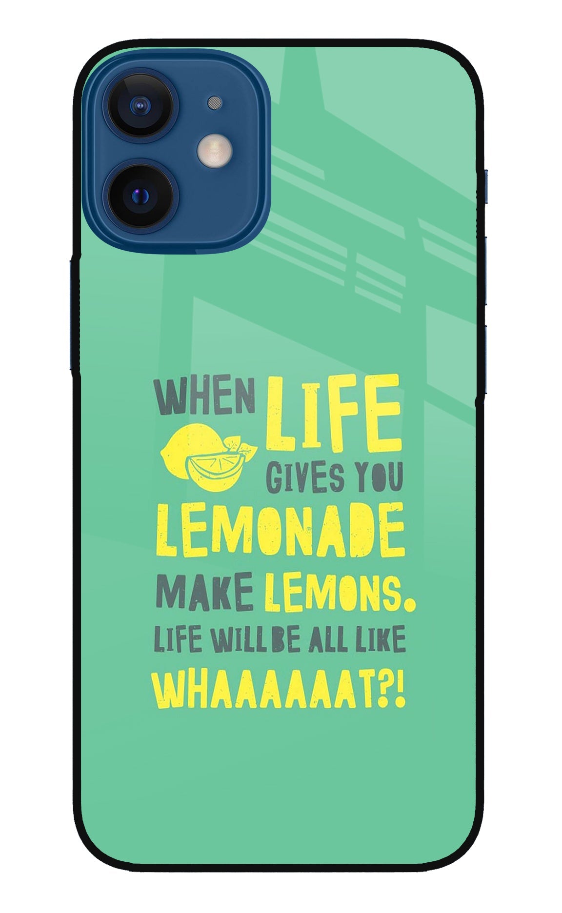 Quote iPhone 12 Mini Back Cover