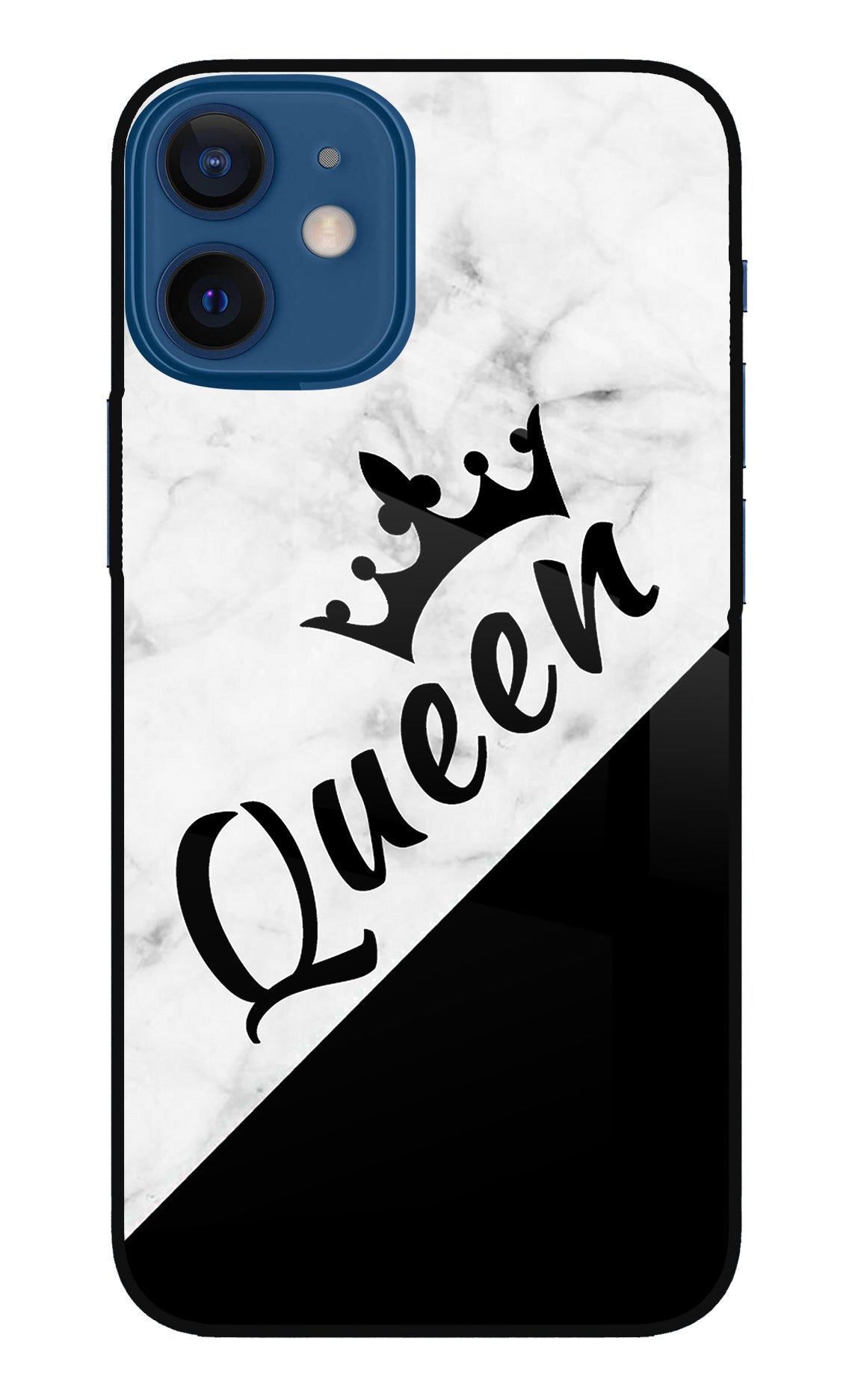 Queen iPhone 12 Mini Glass Case