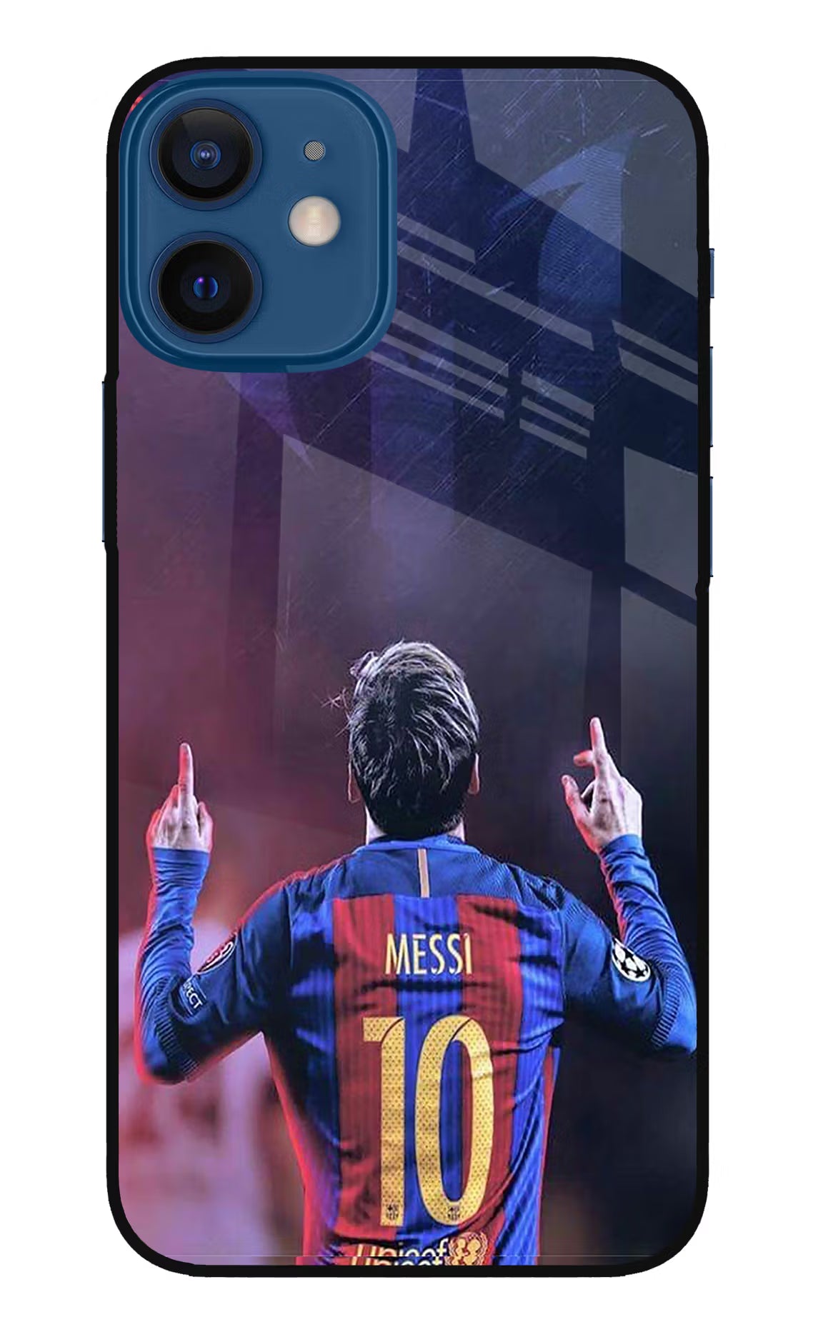 Messi iPhone 12 Mini Glass Case Back Cover by Casekaro