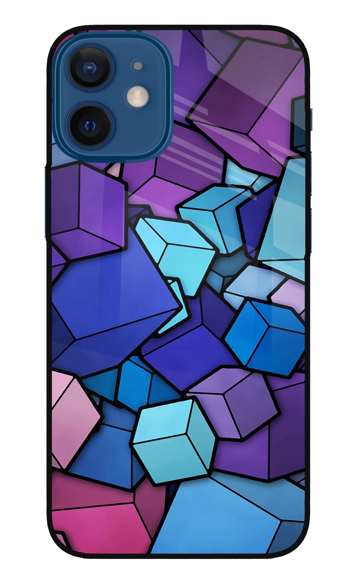 Cubic Abstract iPhone 12 Mini Back Cover