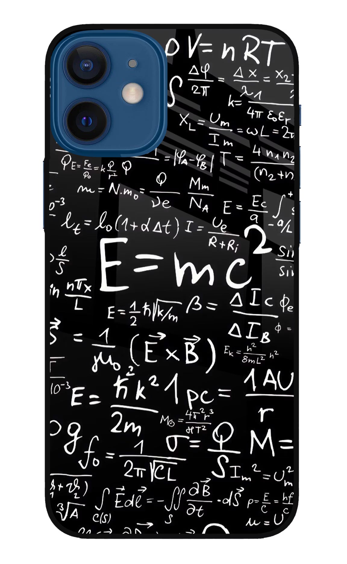 Physics Formula iPhone 12 Mini Glass Case