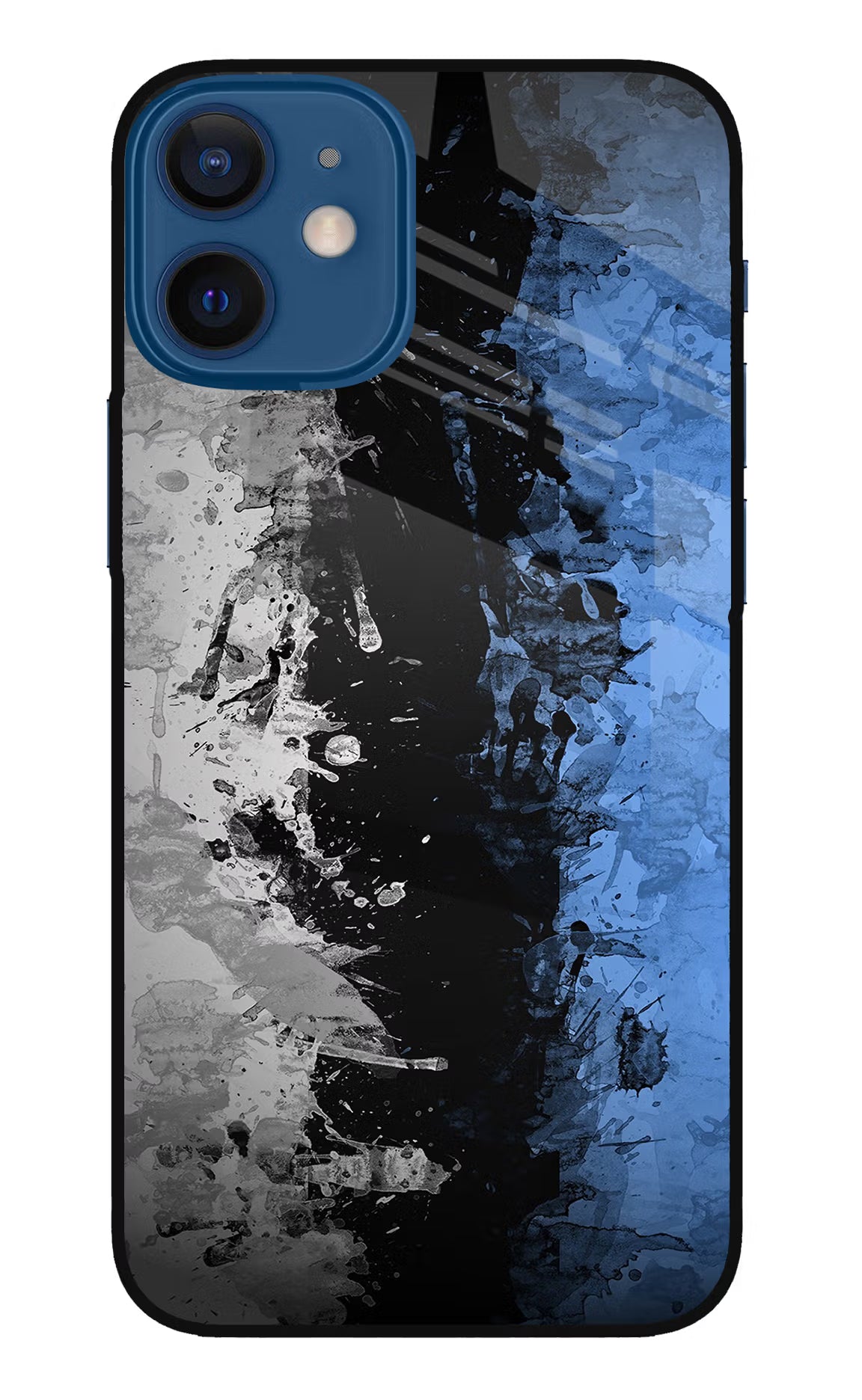 Artistic Design iPhone 12 Mini Glass Case Back Cover by Casekaro