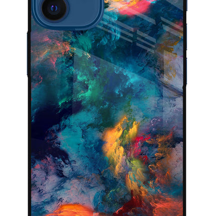 Artwork Paint iPhone 12 Mini Glass Case