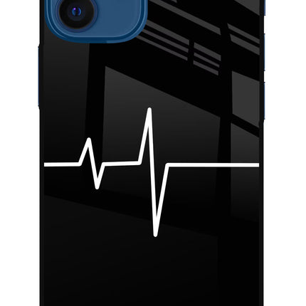 Heart Beats iPhone 12 Mini Glass Case