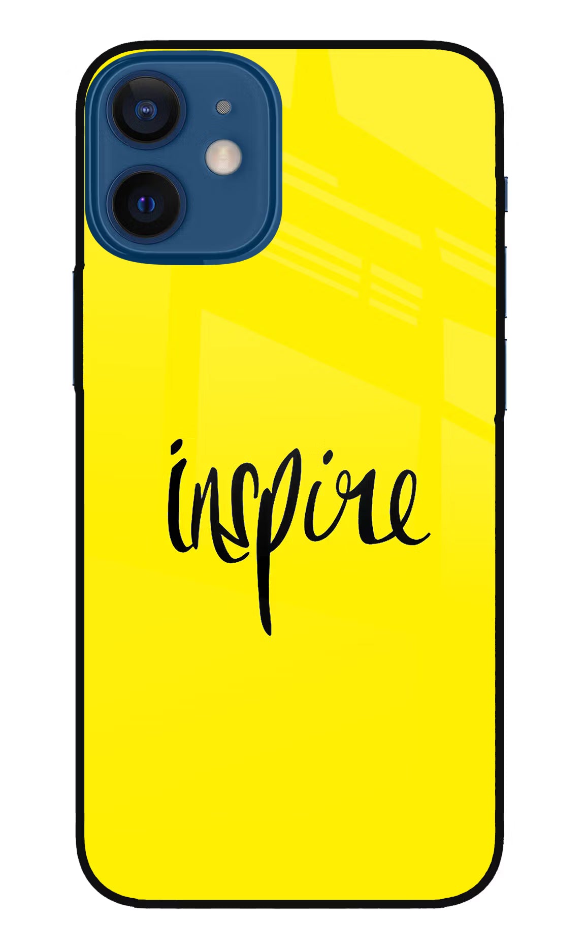 Inspire iPhone 12 Mini Glass Case Back Cover by Casekaro