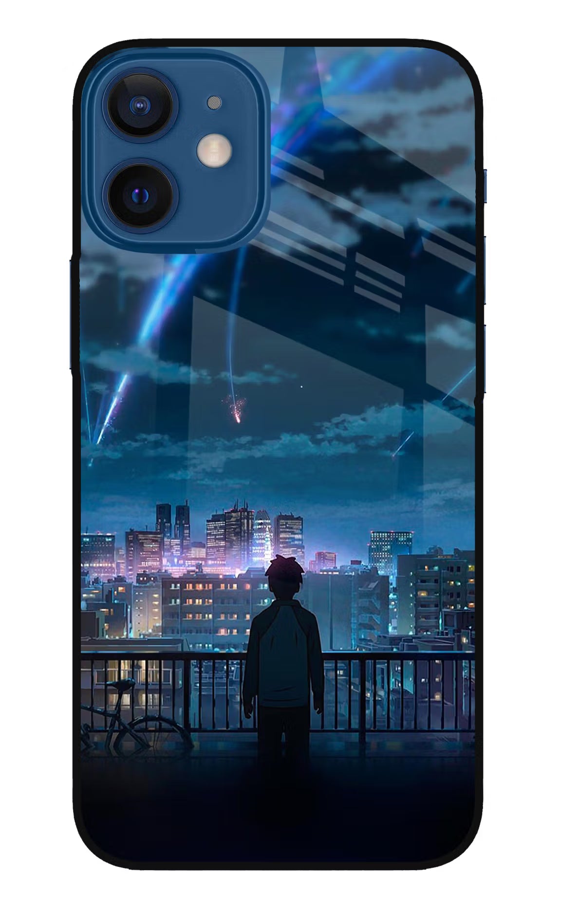 Anime iPhone 12 Mini Glass Case Back Cover by Casekaro