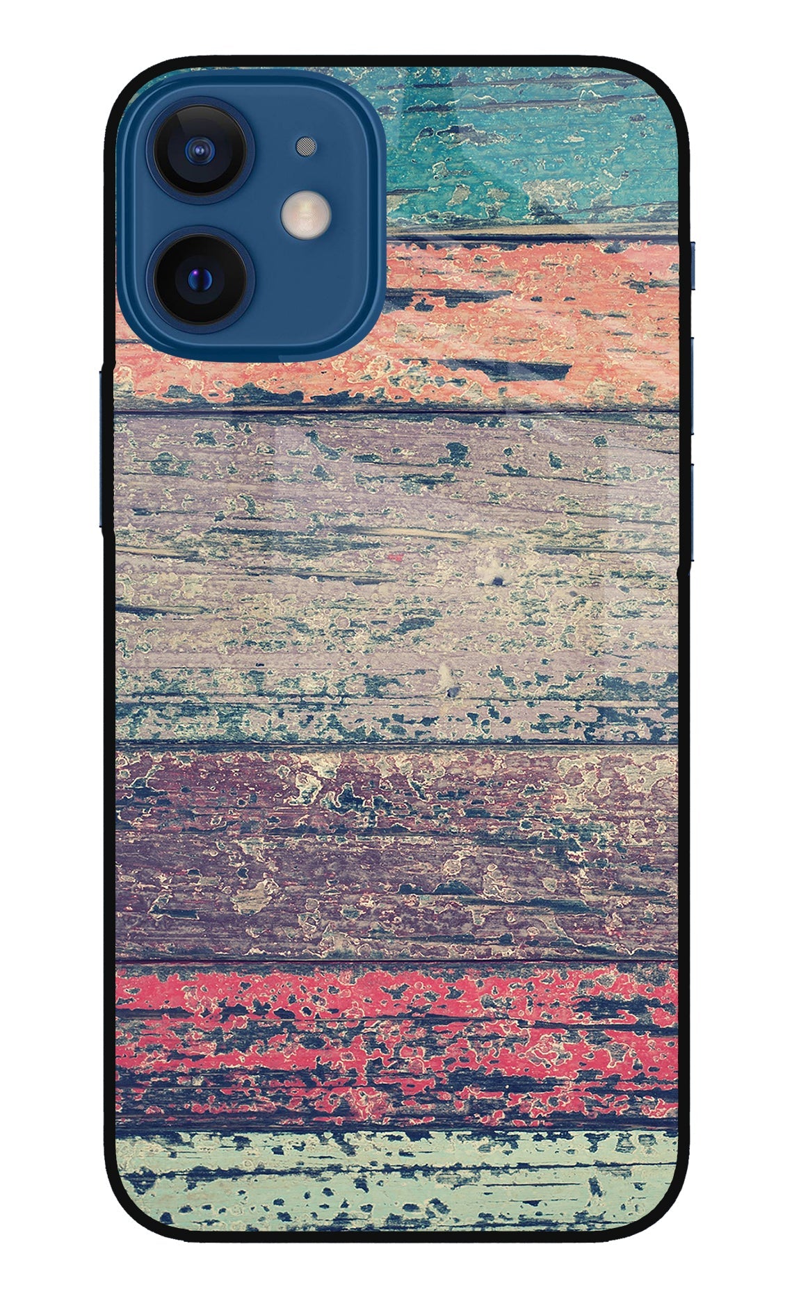 Colourful Wall iPhone 12 Mini Glass Case