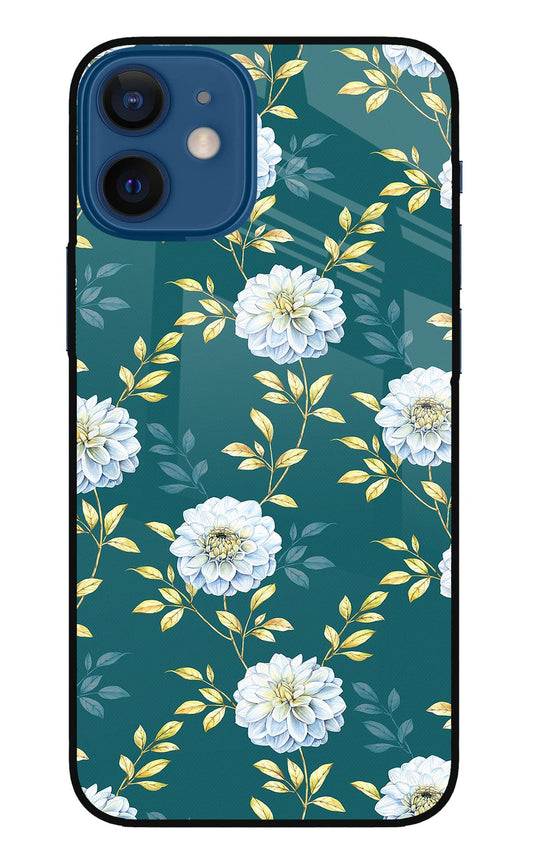 Flowers iPhone 12 Mini Glass Case