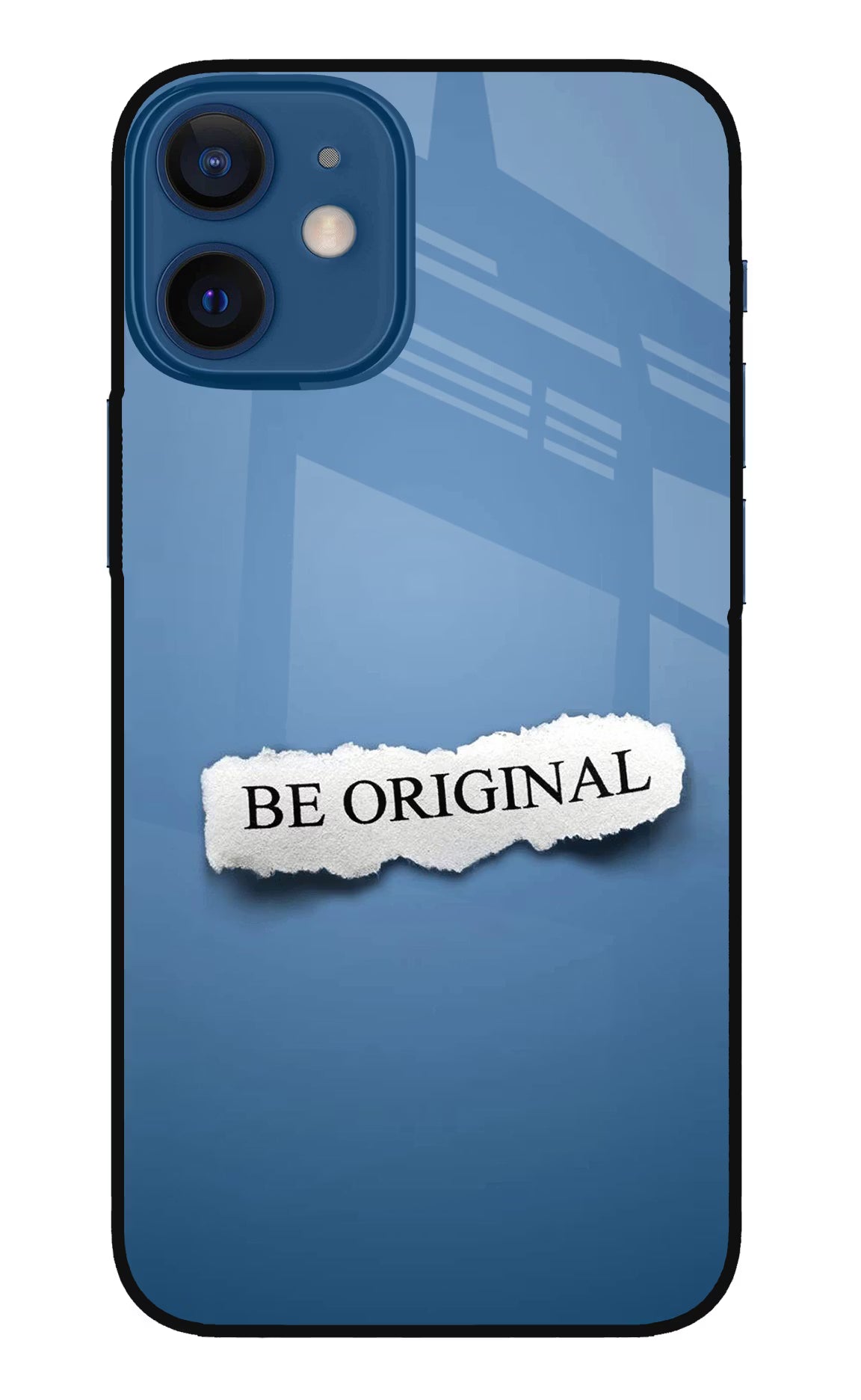 Be Original iPhone 12 Mini Glass Case Back Cover by Casekaro