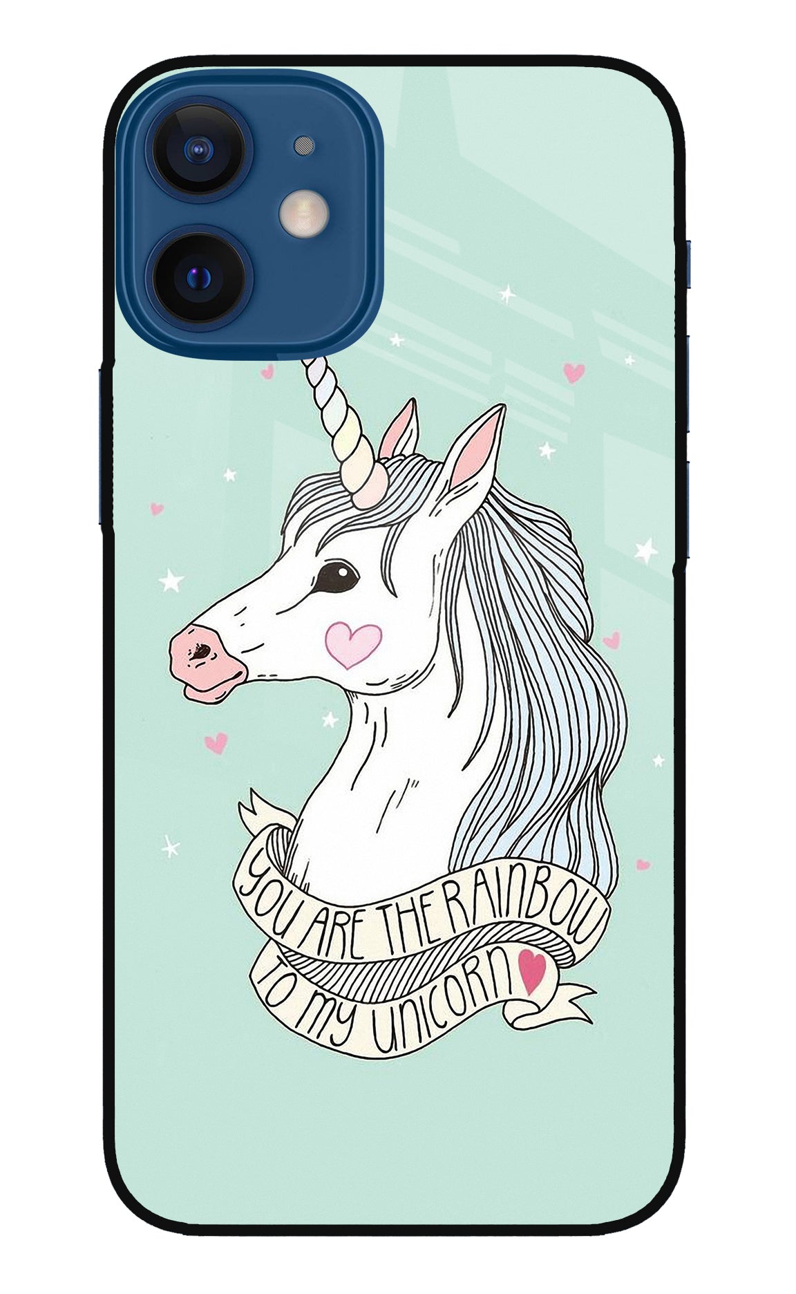 Unicorn Wallpaper iPhone 12 Mini Back Cover