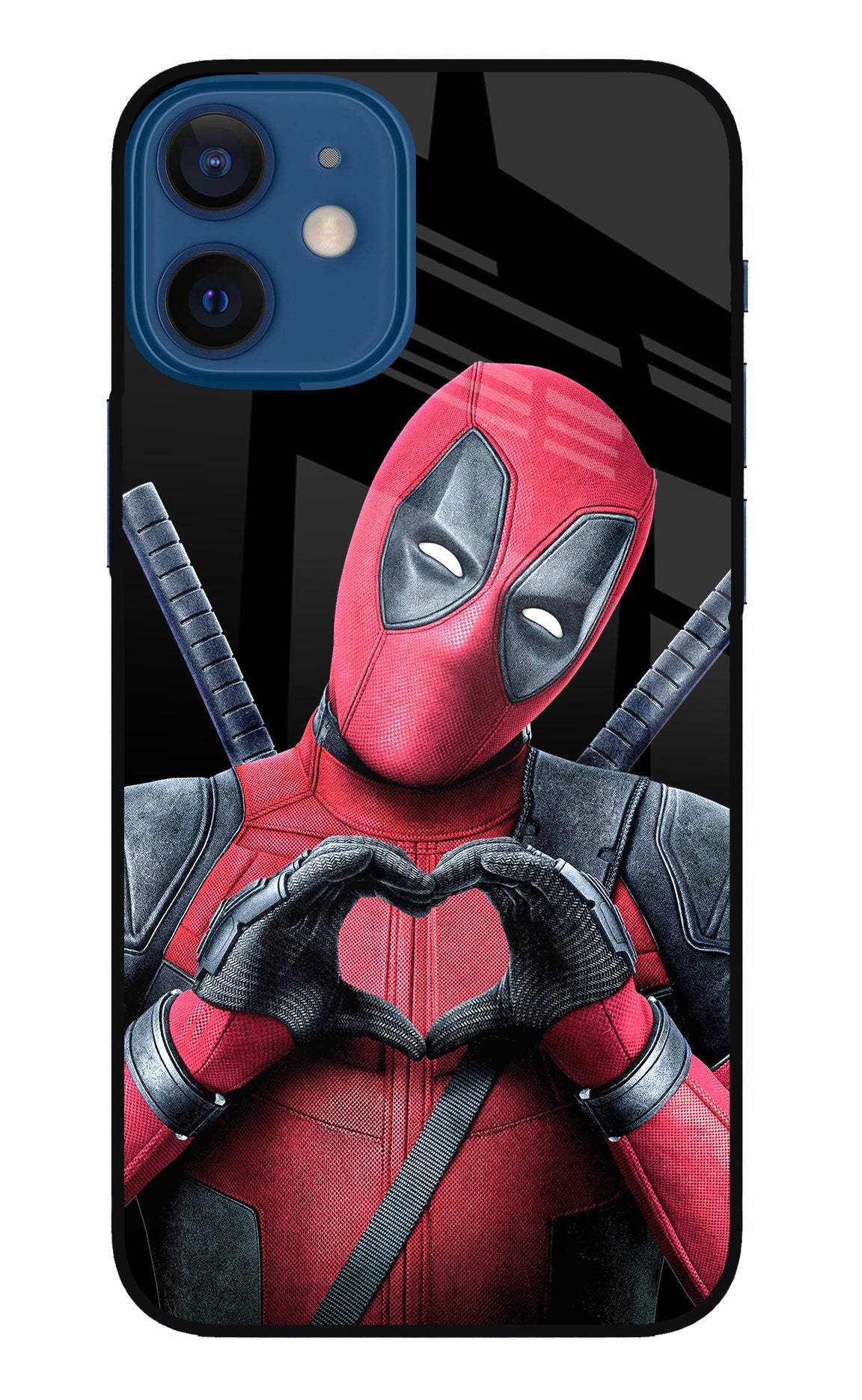 Deadpool iPhone 12 Mini Glass Case