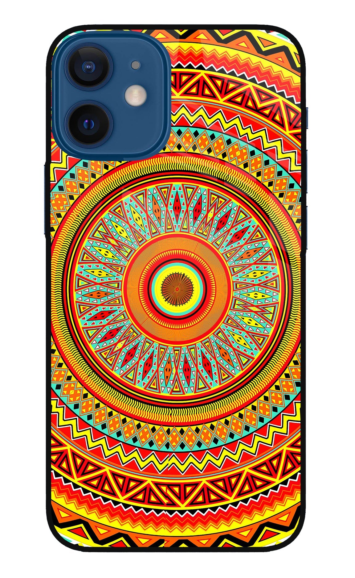 Mandala Pattern iPhone 12 Mini Back Cover