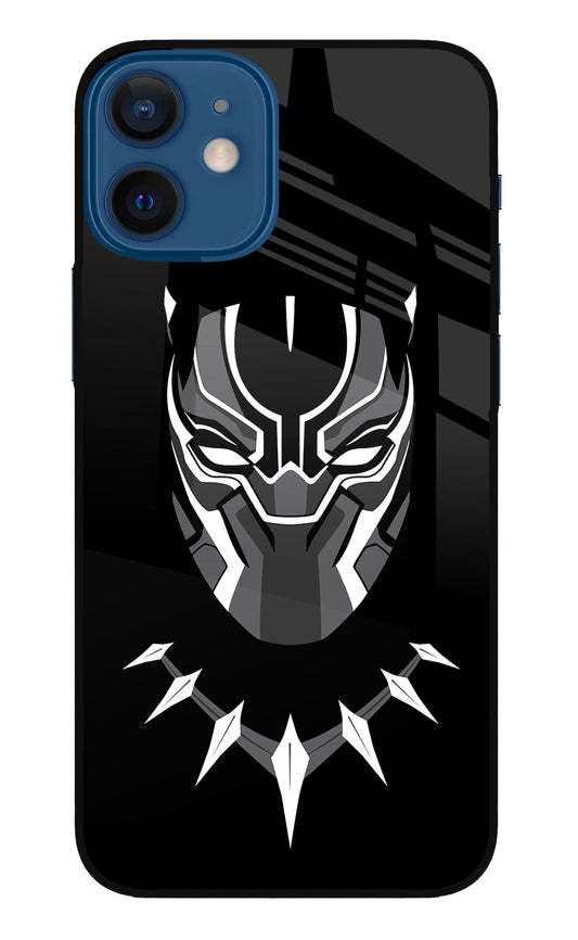 Black Panther iPhone 12 Mini Glass Case