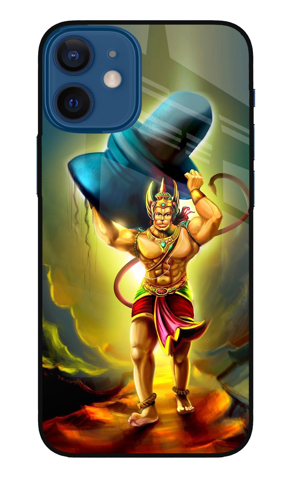 Lord Hanuman iPhone 12 Mini Back Cover