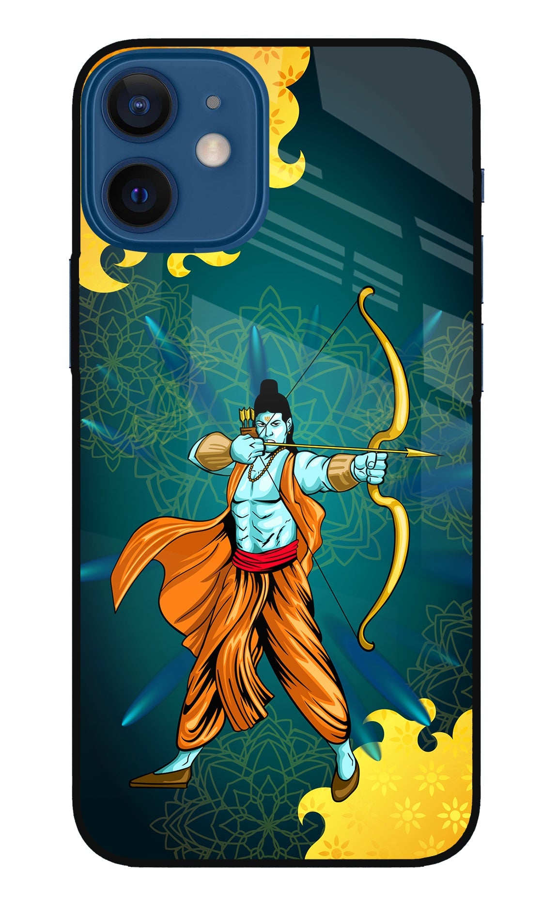 Lord Ram - 6 iPhone 12 Mini Glass Case