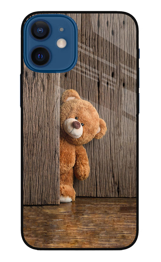 Teddy Wooden iPhone 12 Mini Glass Case